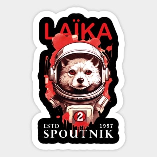 First Paws in Space Sticker